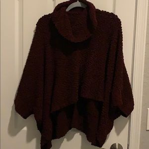 Fleece Poncho